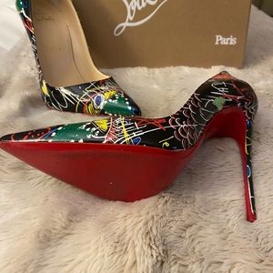 Christian Louboutin Blk Graff SoKate Loubitag 120